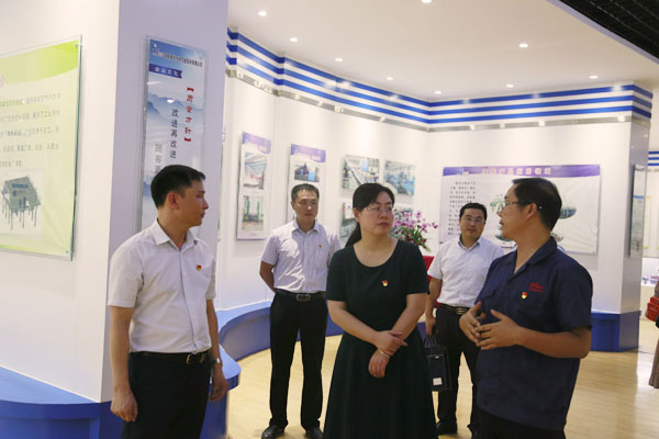 省委组织部莅临博天堂918调研非公企业党建工作