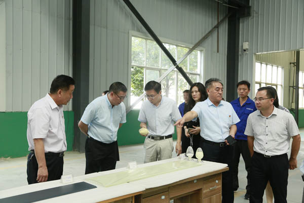 河南证监局王广幼局长一行莅临博天堂918集团调研本钱市场工作