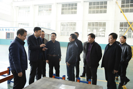 孟津县委书记黄玉国莅临调研博天堂918新资料项目建设运营情况